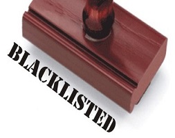 Debarred/Blacklisted Bidders/Firms